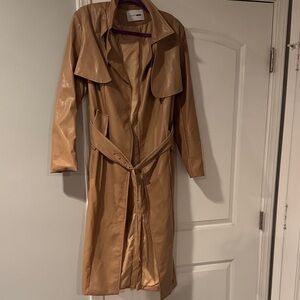 Fashion Nova Classic Tan Trench Coat